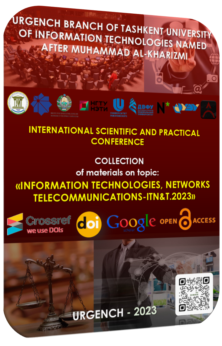 					View Vol. 1 No. 05.05 (2023): «INFORMATION TECHNOLOGIES, NETWORKS AND TELECOMMUNICATIONS-ITN&T-2023»
				